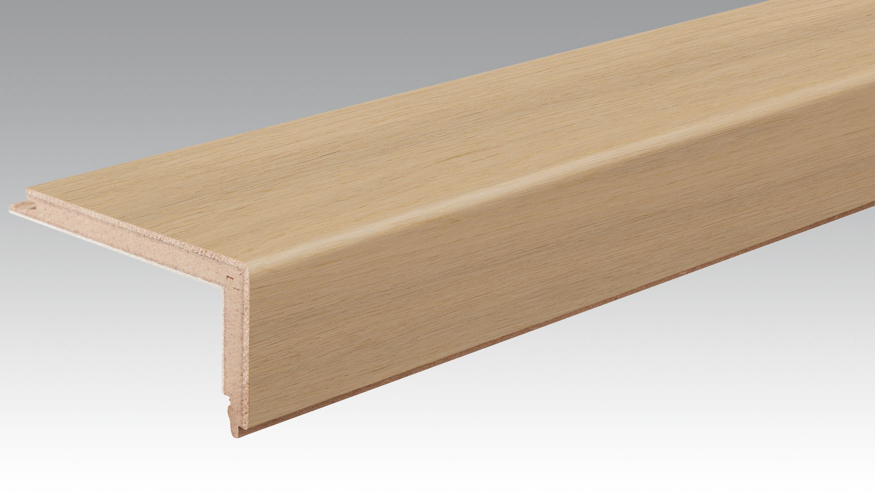 NEZ DE MARCHE PARQUET Chêne authentique aspect lessivé 9015 | brossé L=2150 l=108 e=60