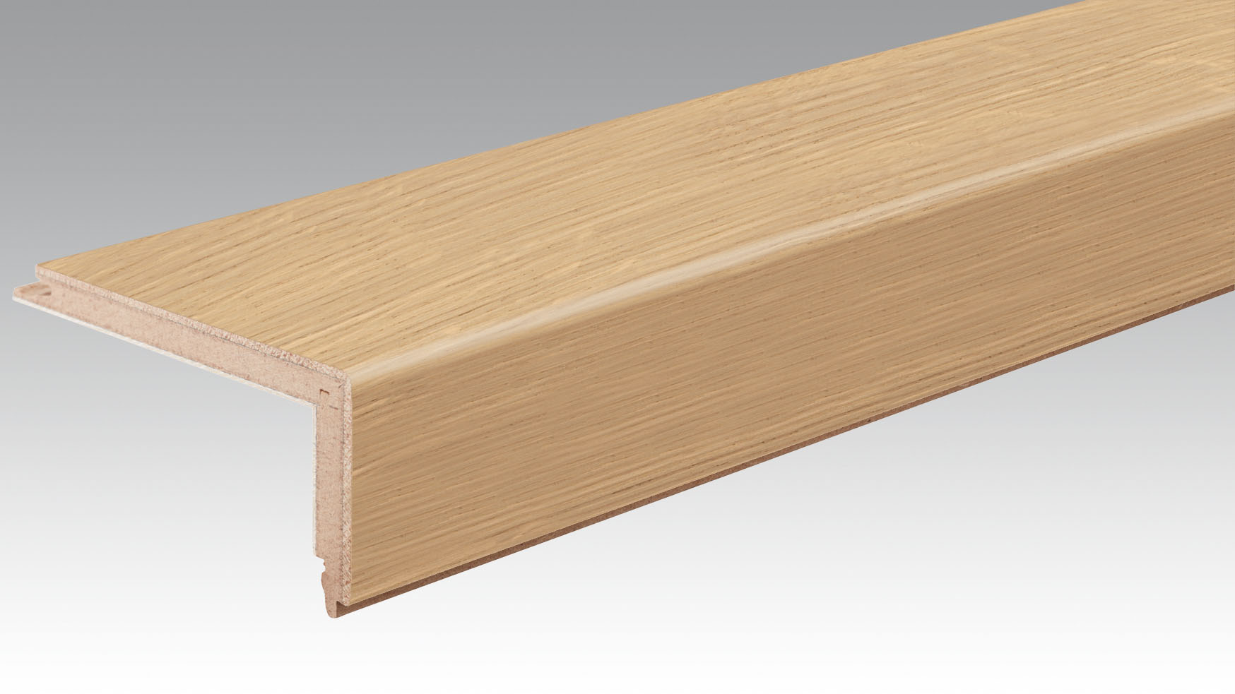 NEZ DE MARCHE PARQUET Chêne animé clair nature 9023 | brossé L=2150 l=108 e=60