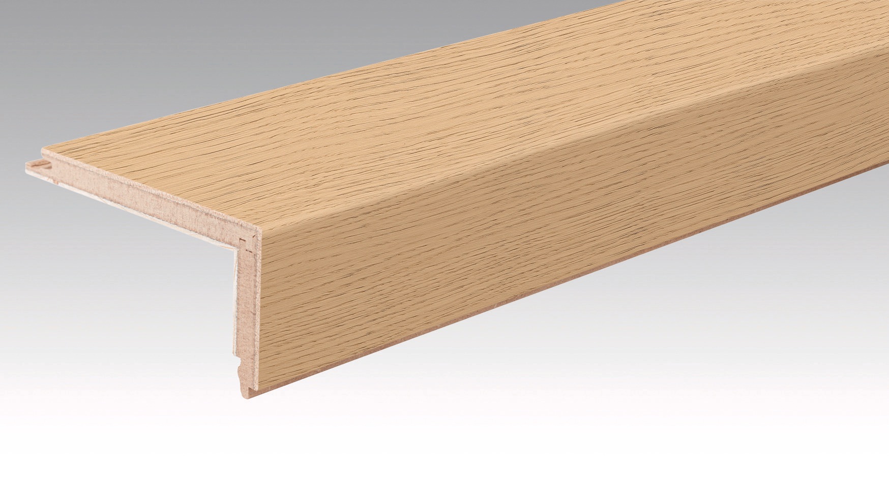 NEZ DE MARCHE PARQUET Chêne authentique pure 9025 | brossé L=2150 l=108 e=60