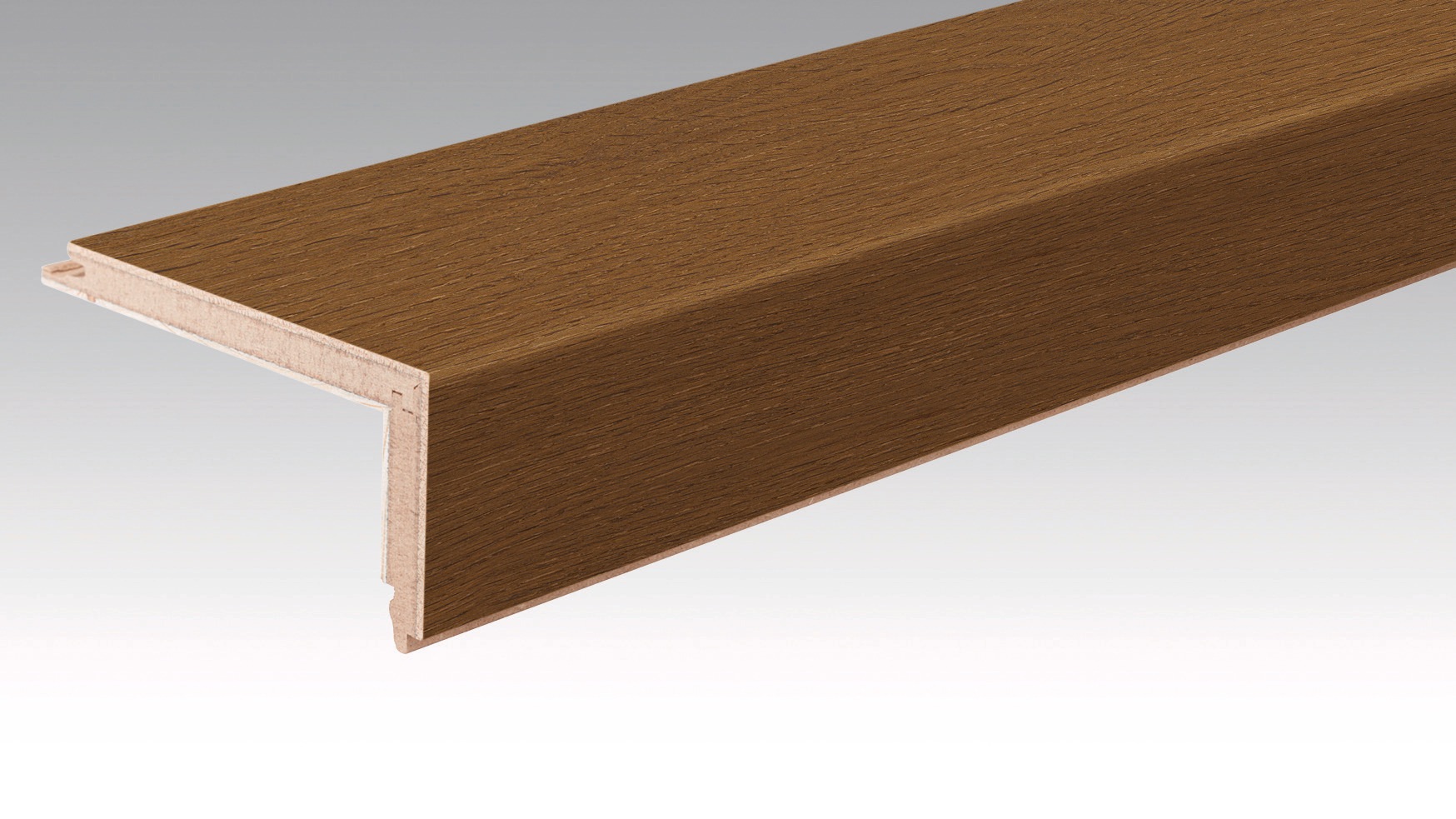 NEZ DE MARCHE PARQUET Chêne authentique étuvé 9026 | brossé L=2150 l=108 e=60