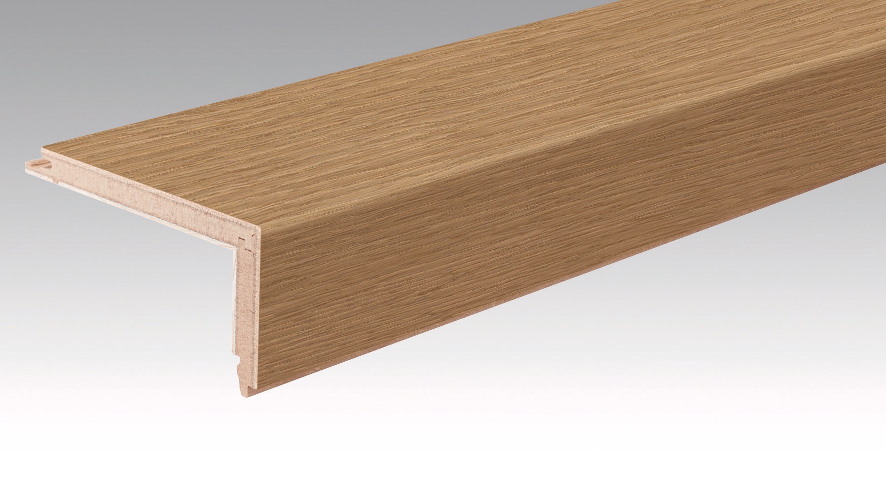 NEZ DE MARCHE PARQUET Chêne authentique greige 9029 | brossé L=2150 l=108 e=60