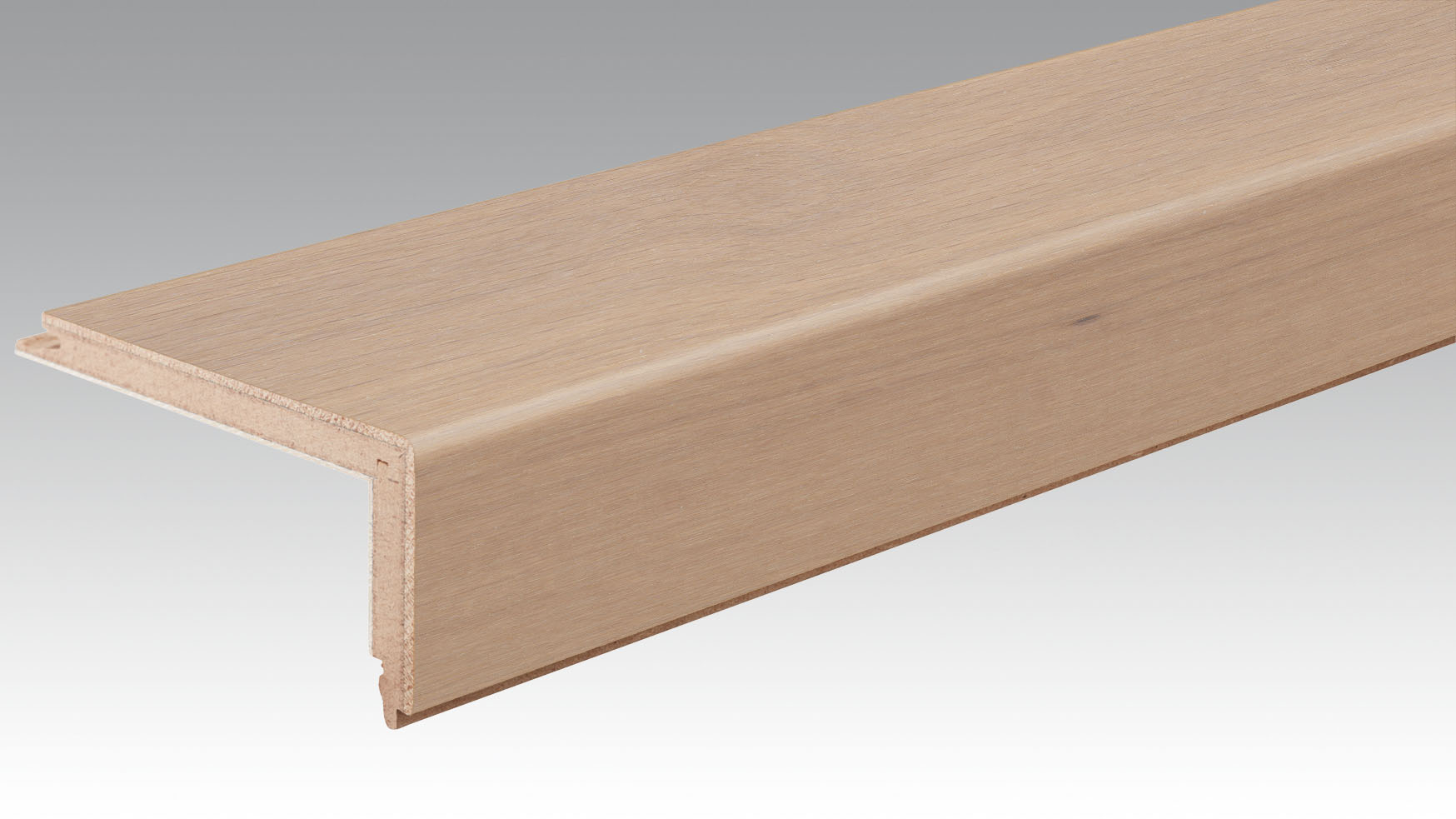 NEZ DE MARCHE PARQUET Chêne authentique blanc crème 9031 | brossé L=2150 l=108 e=60