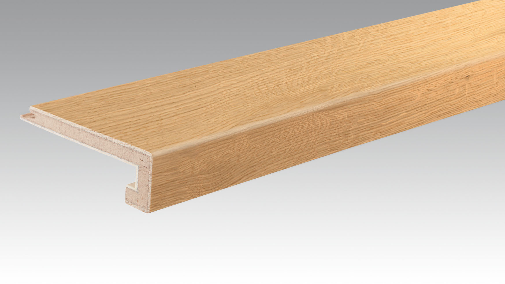 NEZ DE MARCHE PARQUET Chêne animé 9001 | brossé L=2150 l=108 e=40