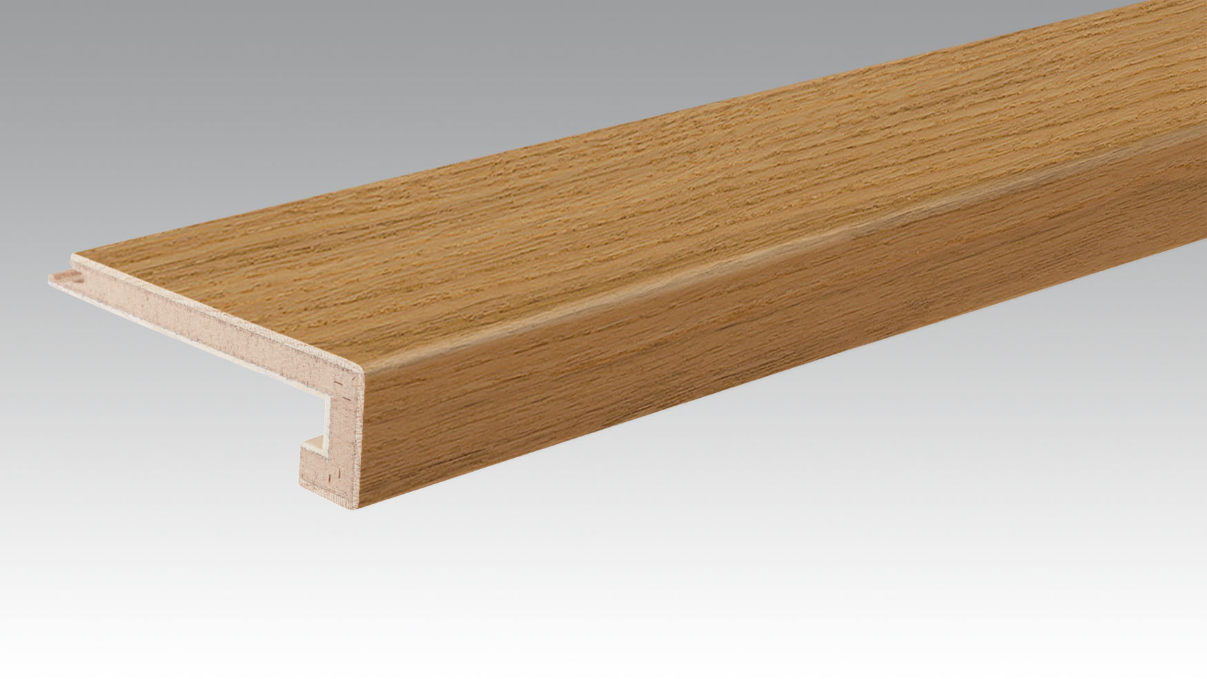 NEZ DE MARCHE PARQUET Chêne authentique 9011 | brossé L=2150 l=108 e=40