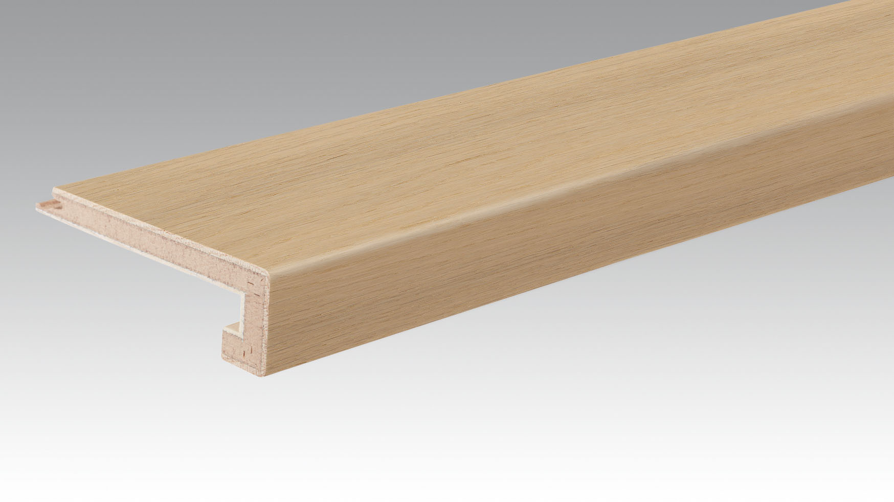 NEZ DE MARCHE PARQUET Chêne authentique aspect lessivé 9015 | brossé L=2150 l=108 e=40