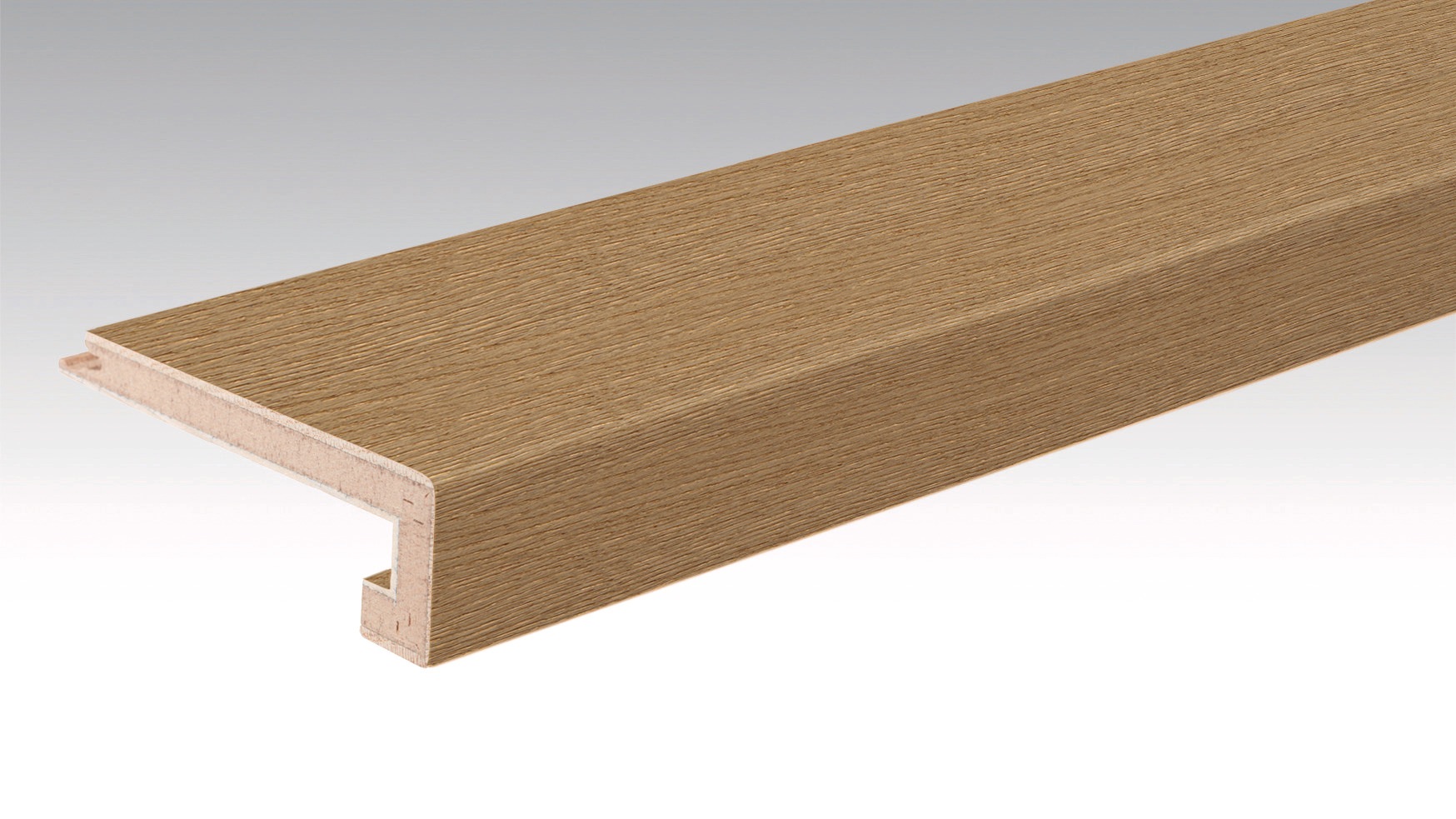 NEZ DE MARCHE PARQUET Chêne authentique greige 9019 | brossé L=2150 l=108 e=40