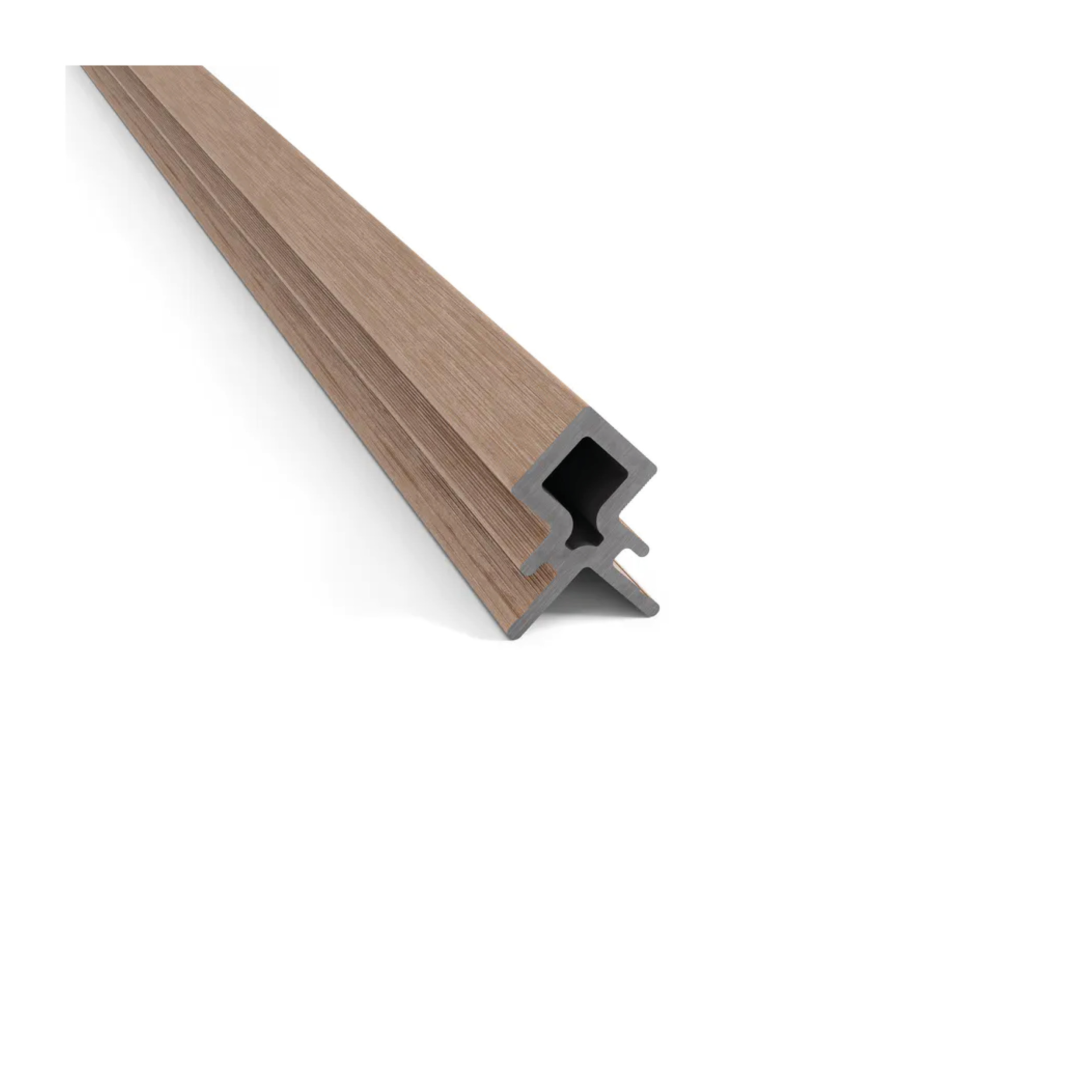 KOVR Profil Angle Extérieur - Fudge Brown - 2900x52.6x52.6mm (/1pce)