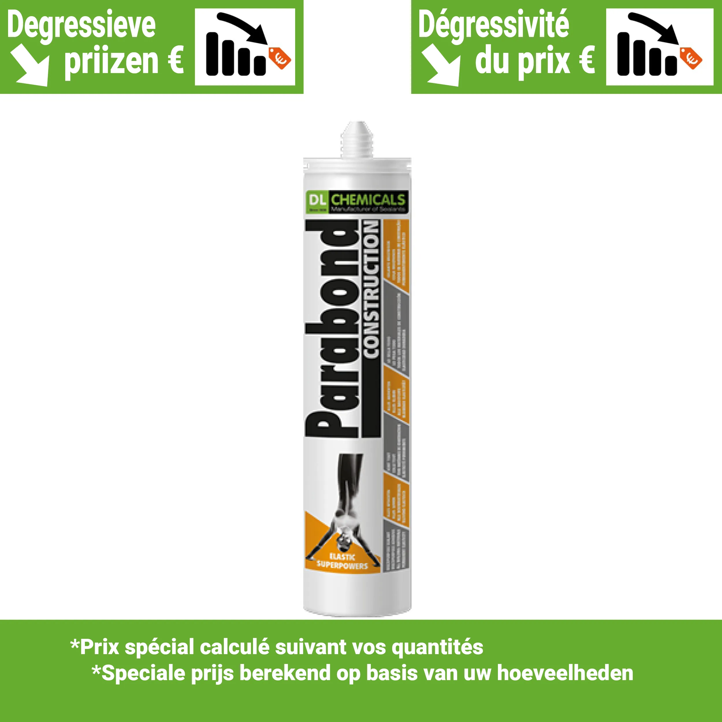 PARABOND CONSTRUCTION Blanc 290ML
