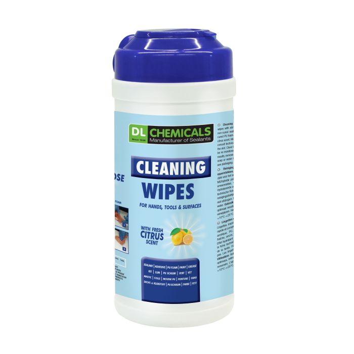 DL Chemicals cleaning wipes 75 pc (6/crt)