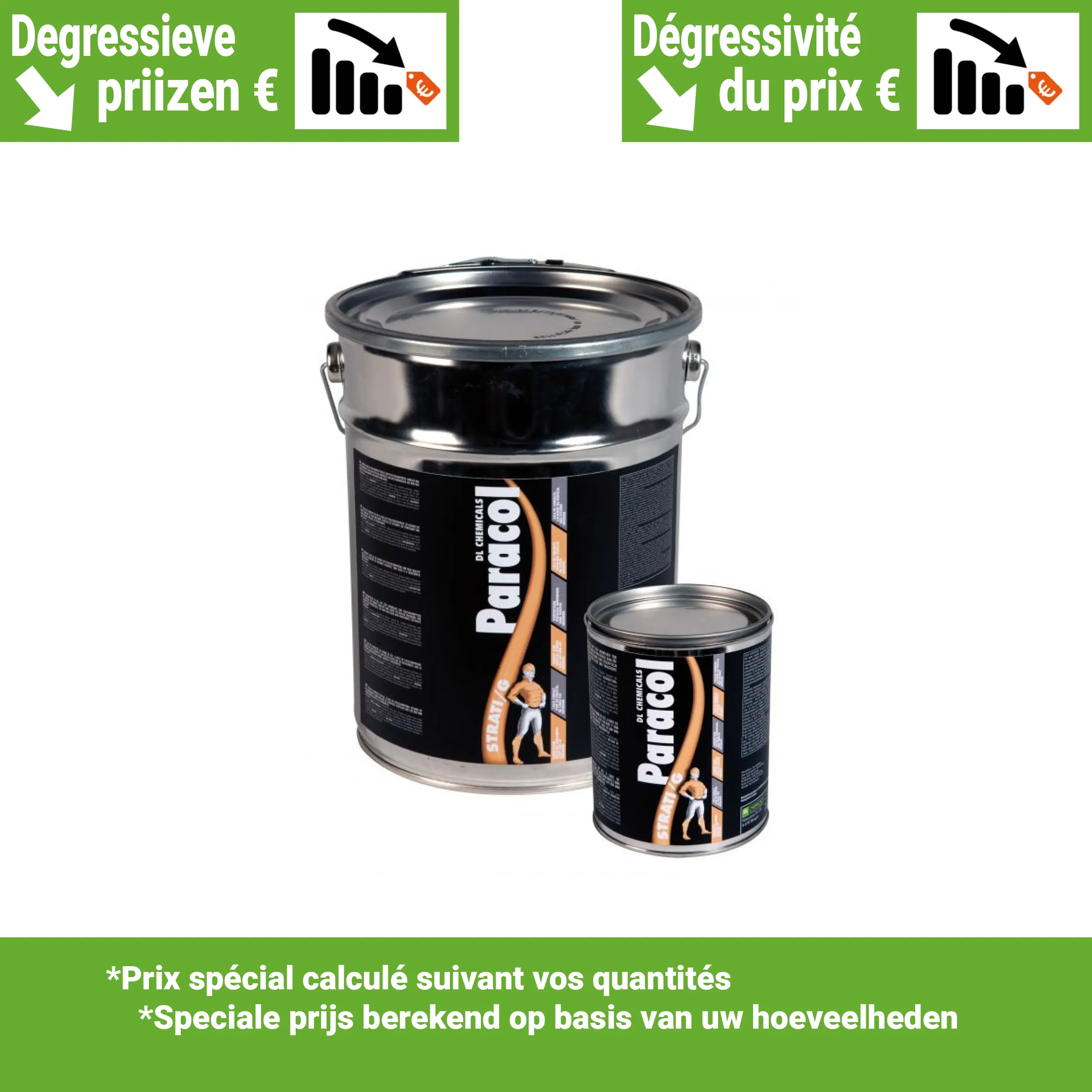 PARACOL STRATI G - 750 gr - Colle de contact