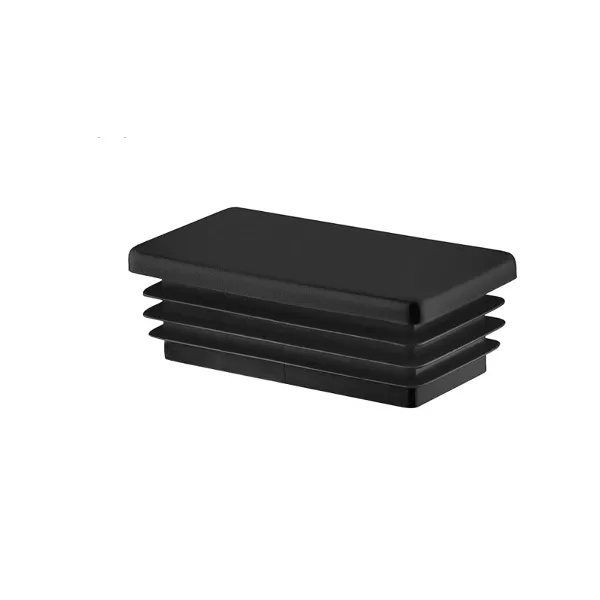 Afdekstop Rechthoekig 60 x 40 Zwart - per stuk