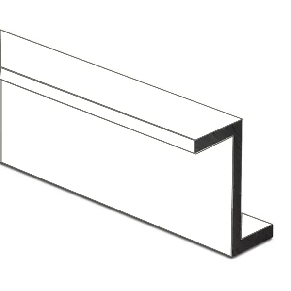 Profil Z alu gelakt wit 15 x 20 x 15 x 2 lengte :